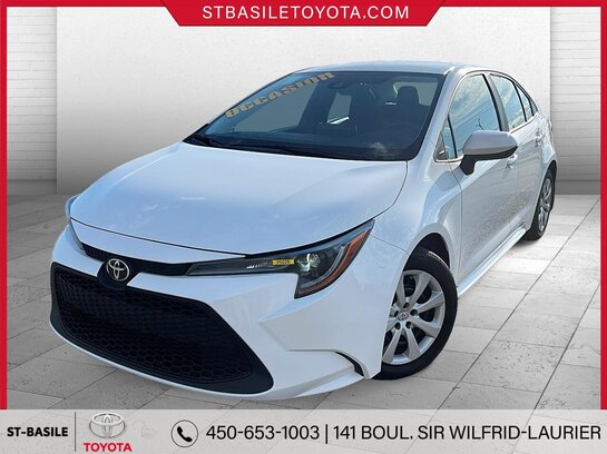 Toyota Corolla 2020 2020 Blanc