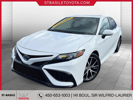 Toyota Camry SE HYBRIDE 2023 2023 Blanc